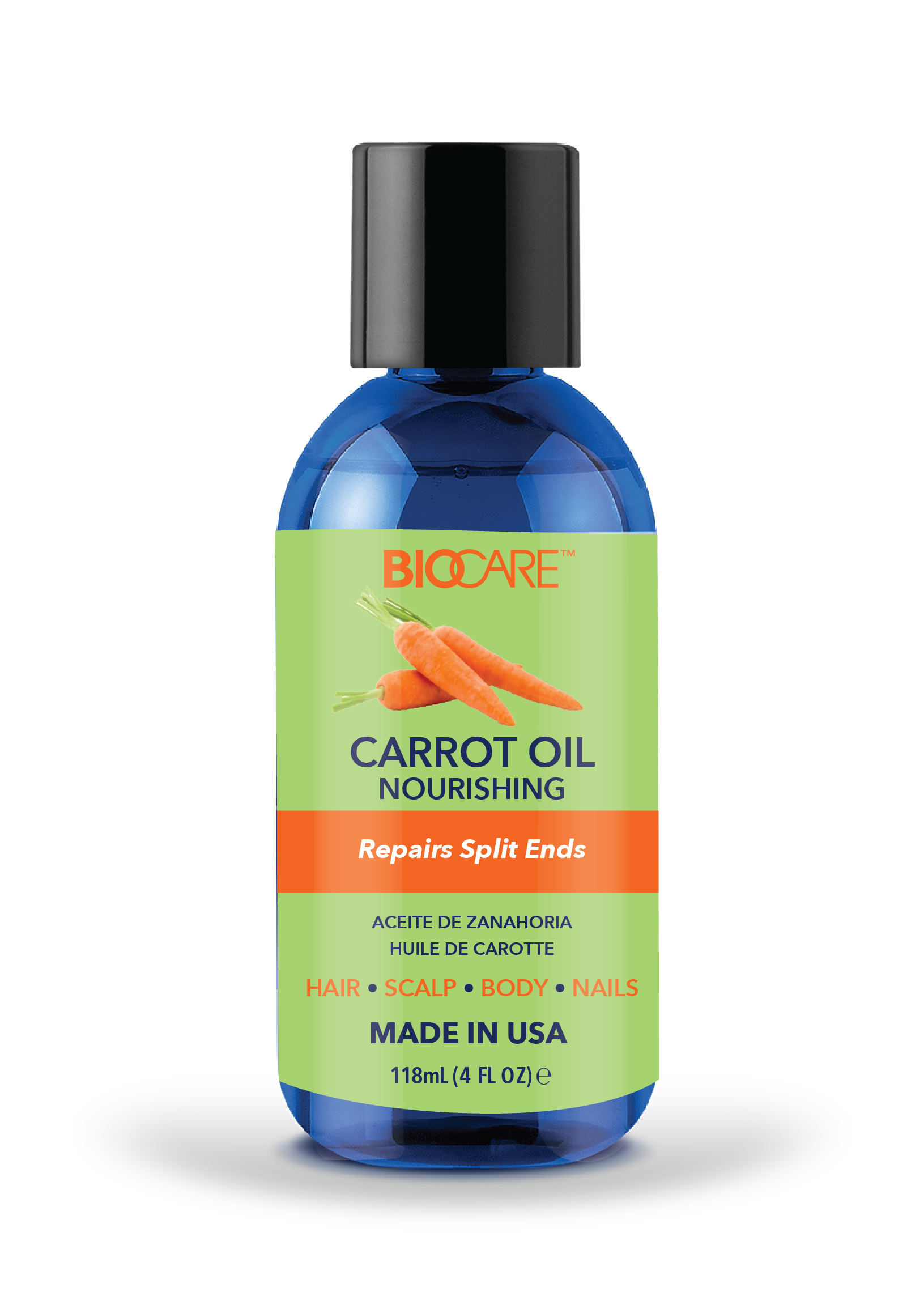 Biocare 4 oz Carrot Oil – BIOCARE LABS | Highest Quality Beauty ...