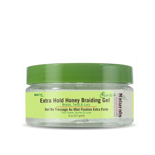 Curls & Naturals Extra Hold Honey Braiding Gel  for Braids, Twists and Locs *NEW!